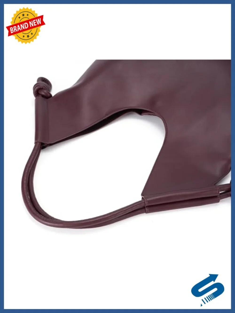 Large Hobo Bag for Women PU Leather Trendy Shoulder Satchel Work Travel
